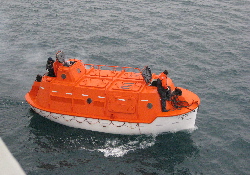 Lifeboat test